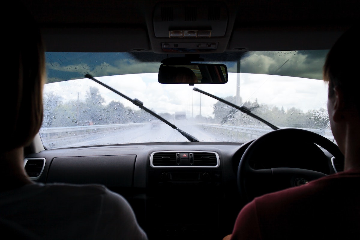 Driving in the rain