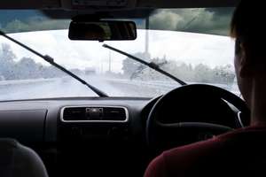 Driving in the rain
