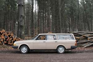 Old Volvo in Woods