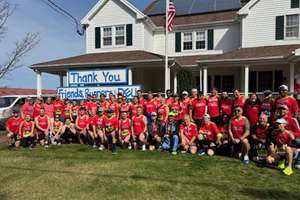Michael Lisnow Charity Team photo