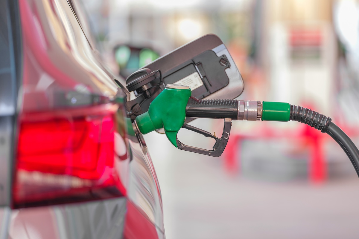 Fueling a car